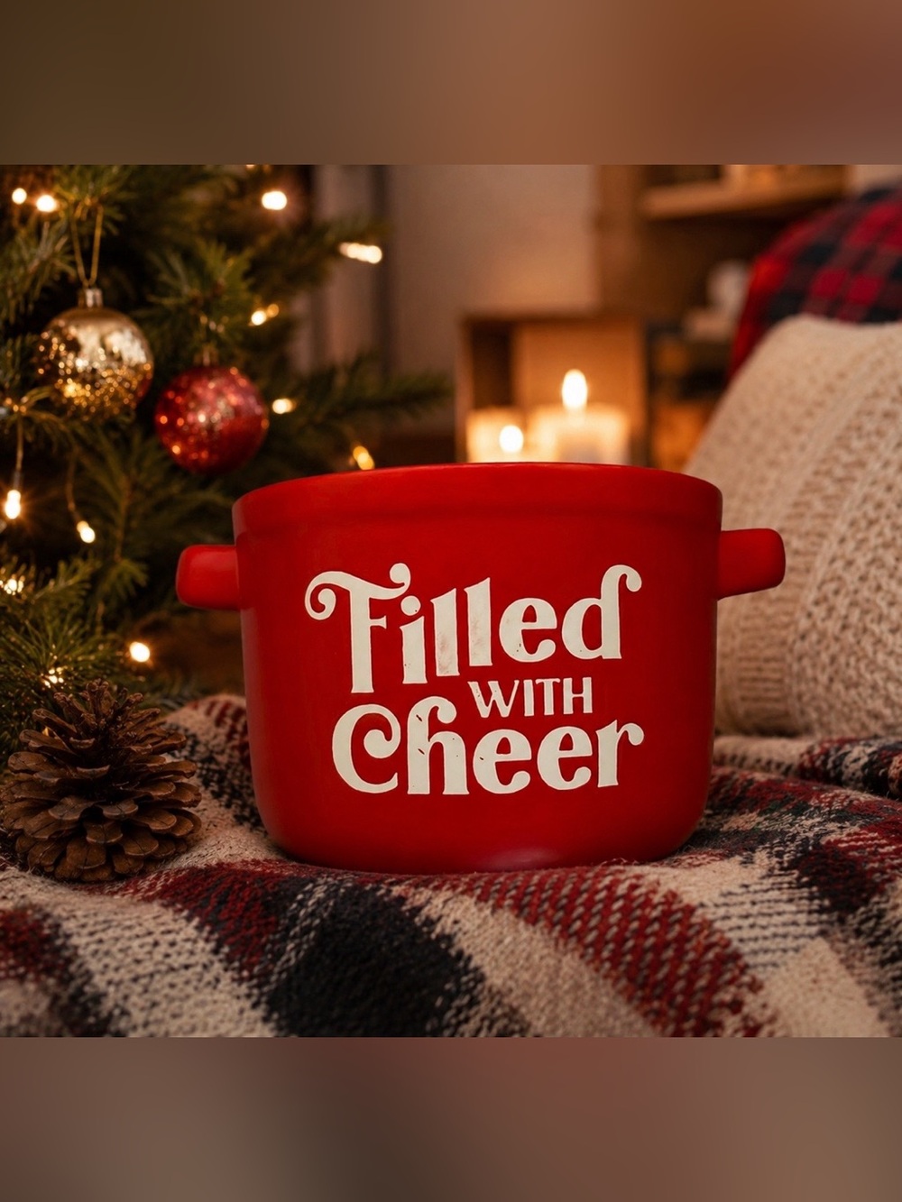 Free with bundle Filled with cheer pot